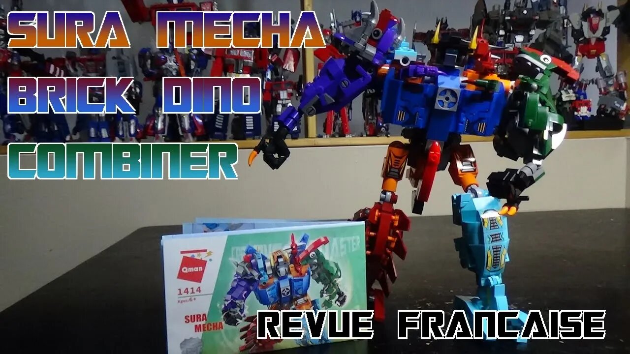 [Francais] Revue Video pour le Sura Mech Brick Dino Combiner