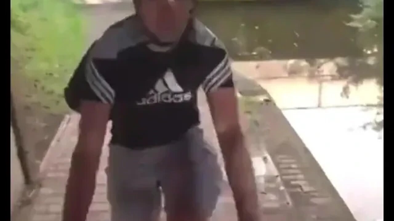 Head On Bike Collision Caught On Headcam