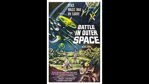 Grindhouse Asianxploitation; BATTLE IN OUTER SPACE, 1960, Sci-Fi