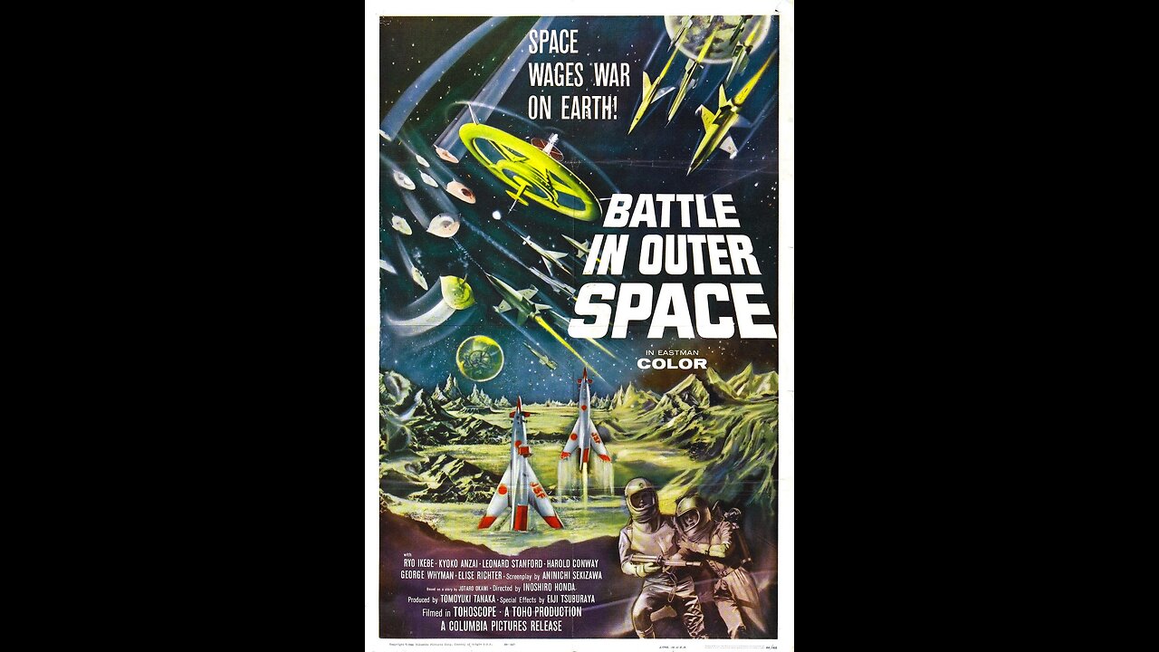 Grindhouse Asianxploitation; BATTLE IN OUTER SPACE, 1960, Sci-Fi