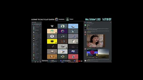 24/7 Flat Earth Discord Channel - Brenda