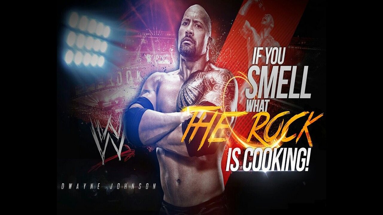 If you smell what The Rock is cooking !!