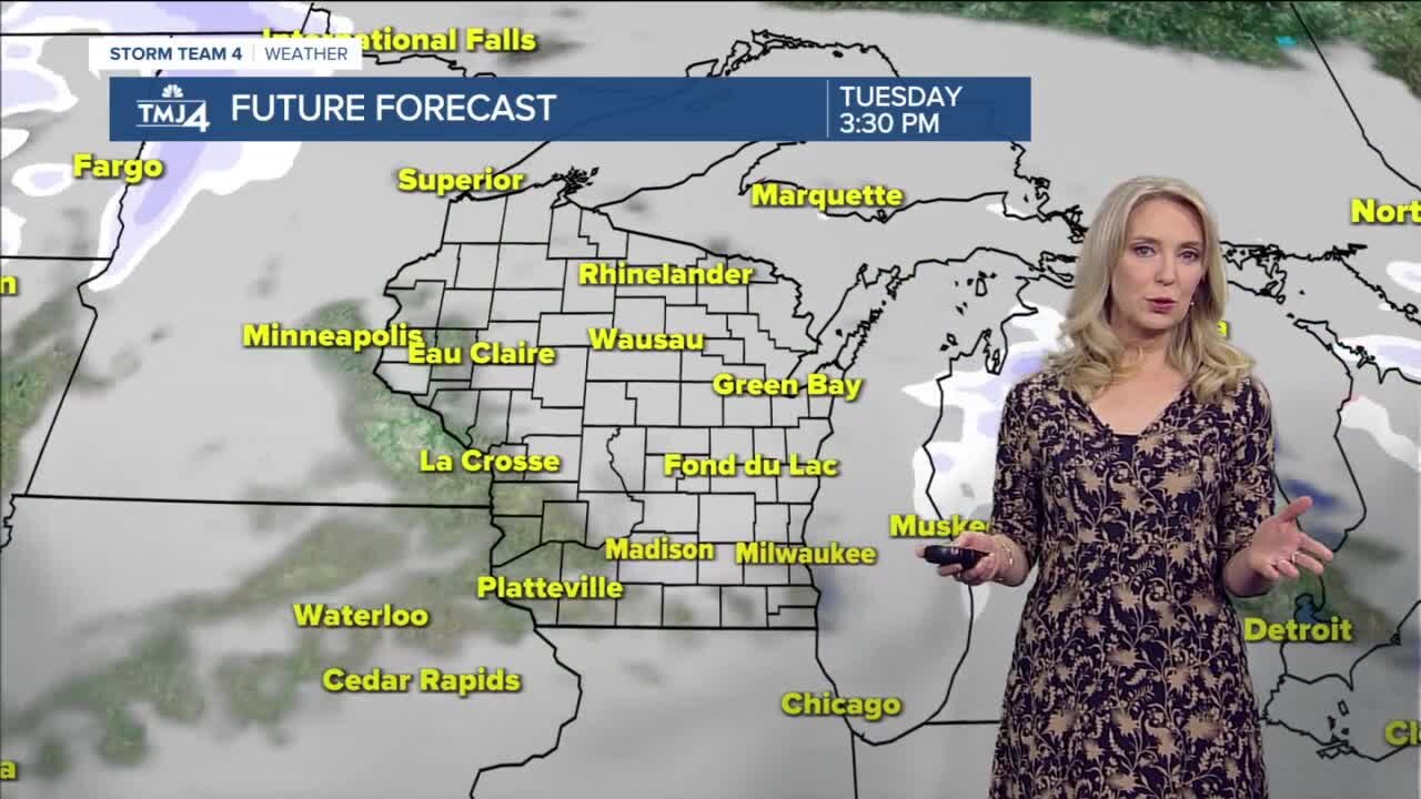 Chilly overnight, chance to see some sunshine Monday