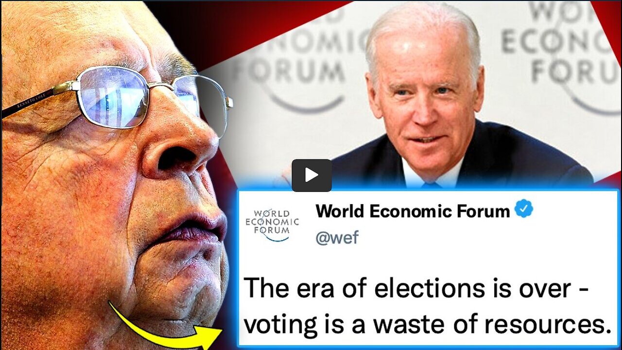 WEF Signs Order Cancelling US Election: Americans Must Be Ruled by Global Elite for Their Own Good