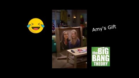 The Big Bang Theory- Amy's Gift😂😂 #shorts #sitcom