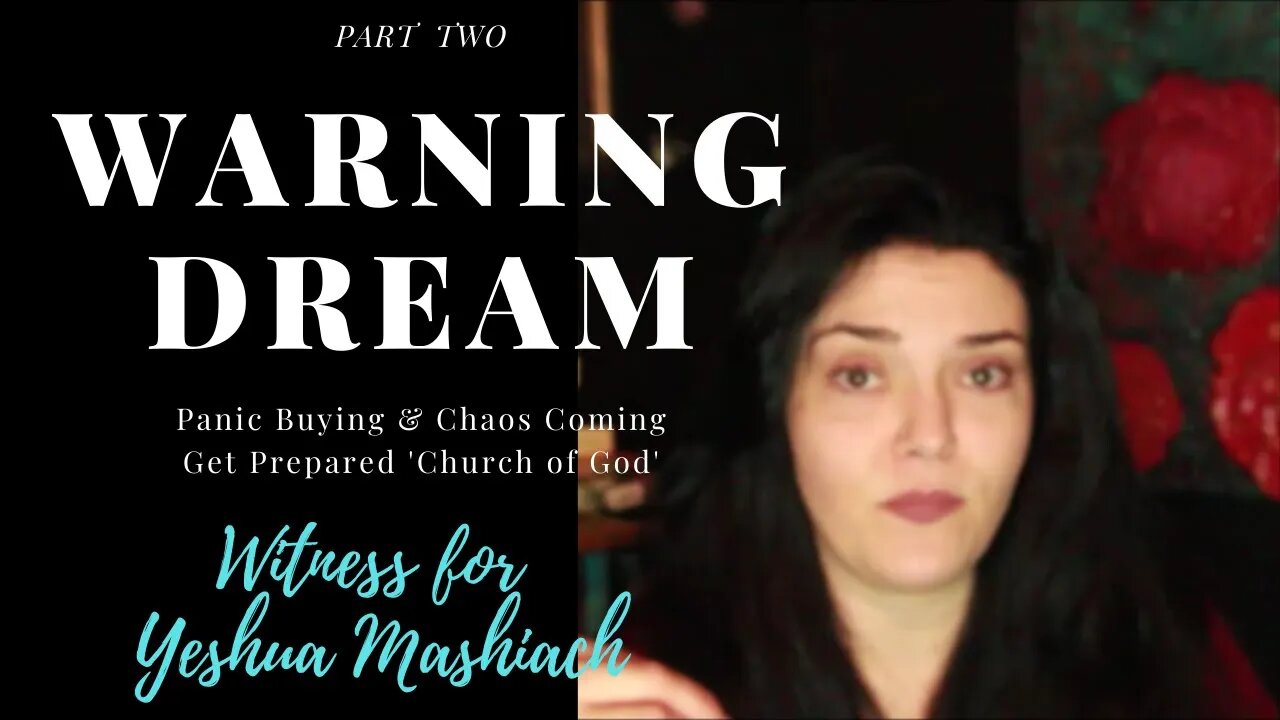 (Prophetic Warning Dream) Part 2 Things I should've shared with you! SHTF is coming