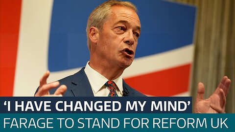 Nigel Farage Reform, Labour Red Wall 14 years of Tory failure. Donald Trump