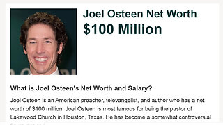 Vatican Agent - Joel Osteen