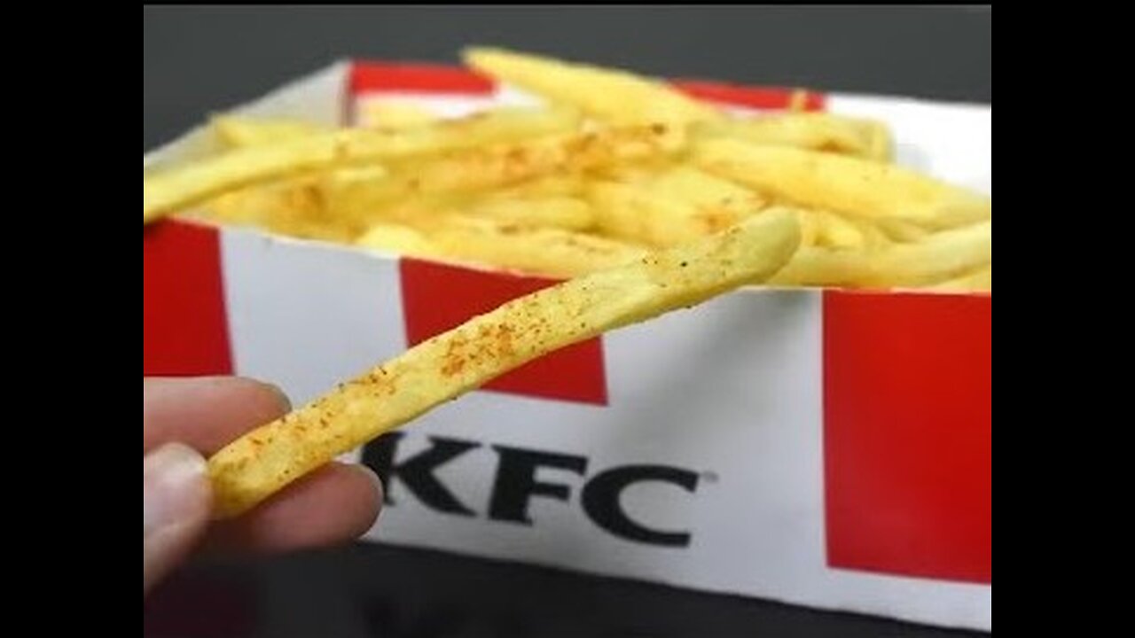 KFC Style Fries Recipe ,Fried Chips