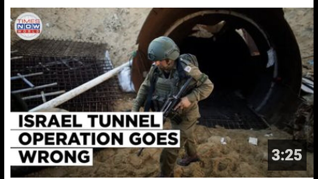 Israel's Tunnel Mission Turns Deadly: IDF Soldiers Killed by Explosives Meant for Hamas