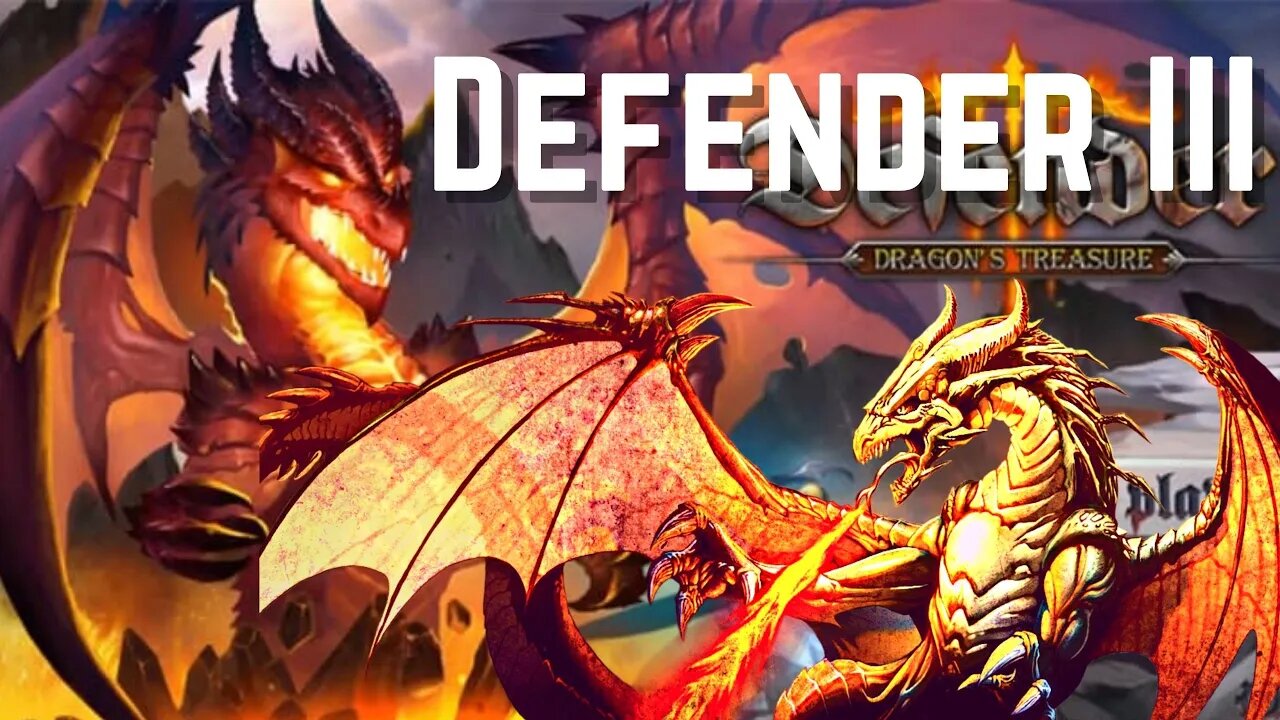 I Played Defender 3 Android Game For The First Time. No Commentary Gameplay. | Piso games