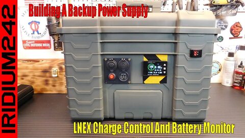 Building A Backup Power Supply: LNEX Charge Control And Battery Monitor