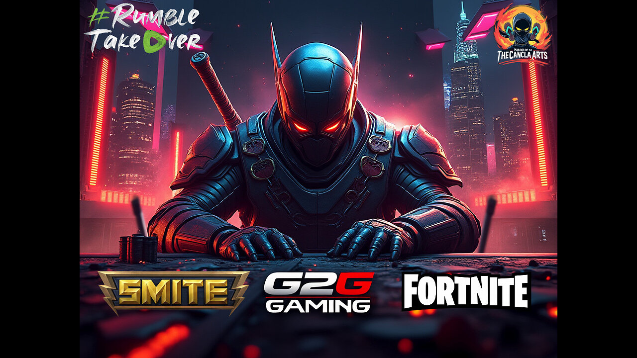 Today I Smite and Fortnite I might!! #RumbleTakeOver #RumbleGaming #MGGA