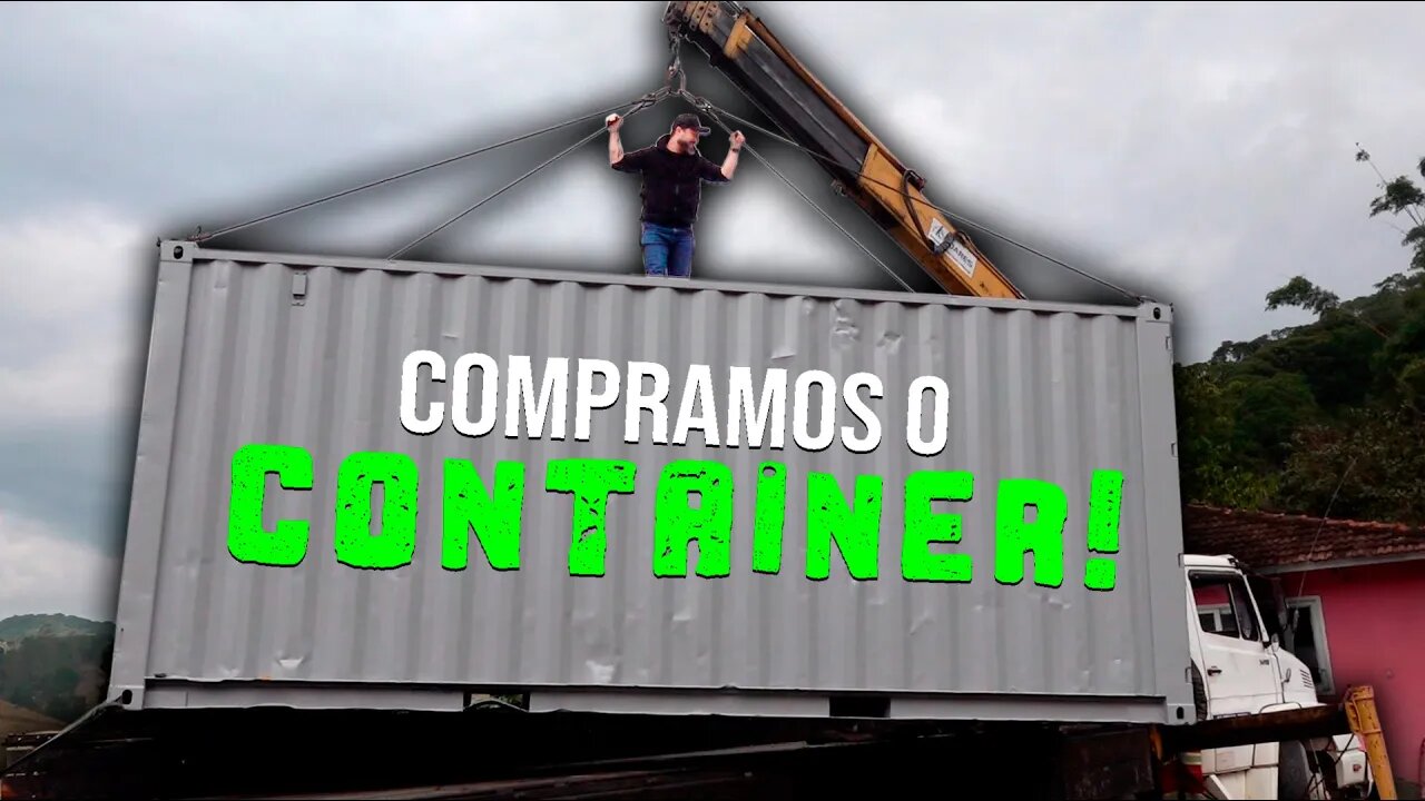 Vamos transformar um CONTAINER em uma BASE AVANÇADA! - Base Container Ep.1