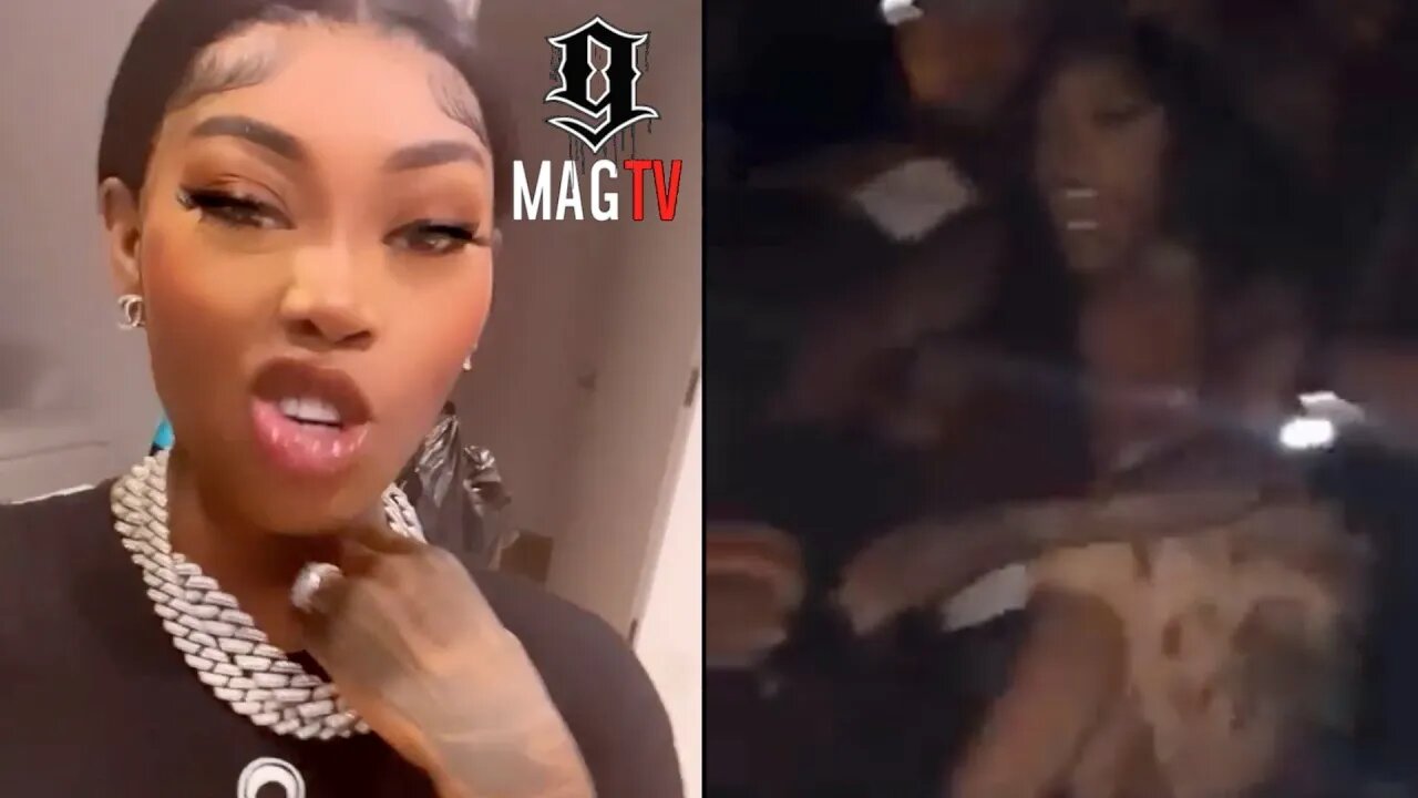 Asian Doll Creates Freestyle Rap After Female Tried To Snatch Her Chain! ⛓