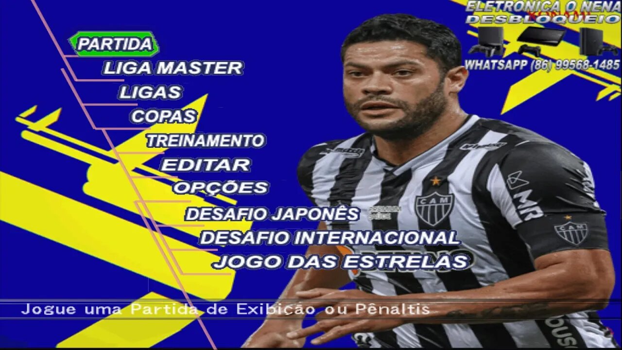 BOMBA PATCH 2022 PS2 WINNING ELEVEN 10 ATUALIZADO NOVEMBRO NARRAÇÃO TIAGO LEIFERT EDITOR PLAY MIX