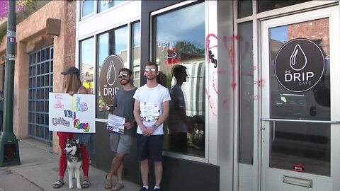 New Christian ministry coffee shop protested against over anti-homosexuality stance