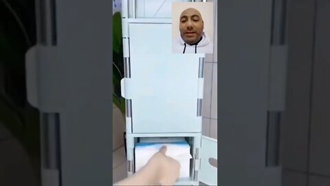 رف للحمام بشكل جديد || ولا أروع || #shorts ♥️