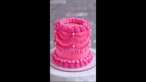 All Pink cake!