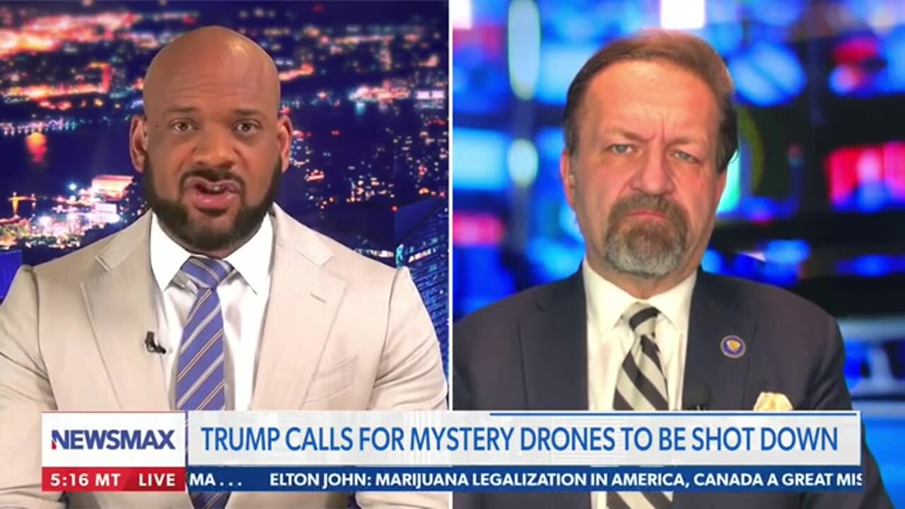 The Drones: Either the Government Knows or They Are Incompetent. Seb Gorka on NEWSMAX