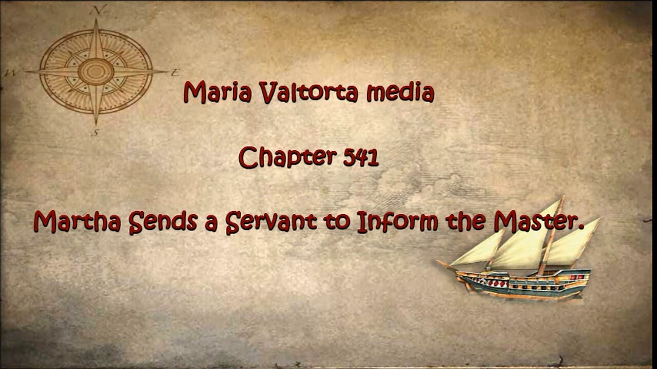 Martha Sends a Servant to Inform the Master.