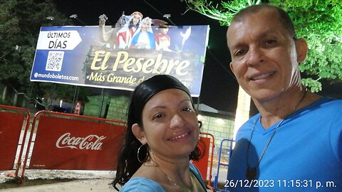 pesebre mas grande del mundo en barranquilla frank y marinella 26 diciembre 2023