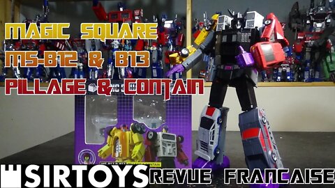 [Francais] Revue Video de Magic Square - MS-B12 & B13 - Pillage & Contain (Deadend & Dragstrip)