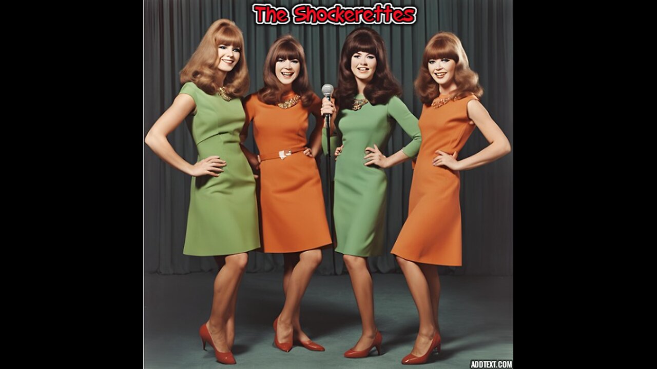 SATURDAY MONSTER MOVIE by Rich Vernadeau's girl group THE SHOCKERETTES