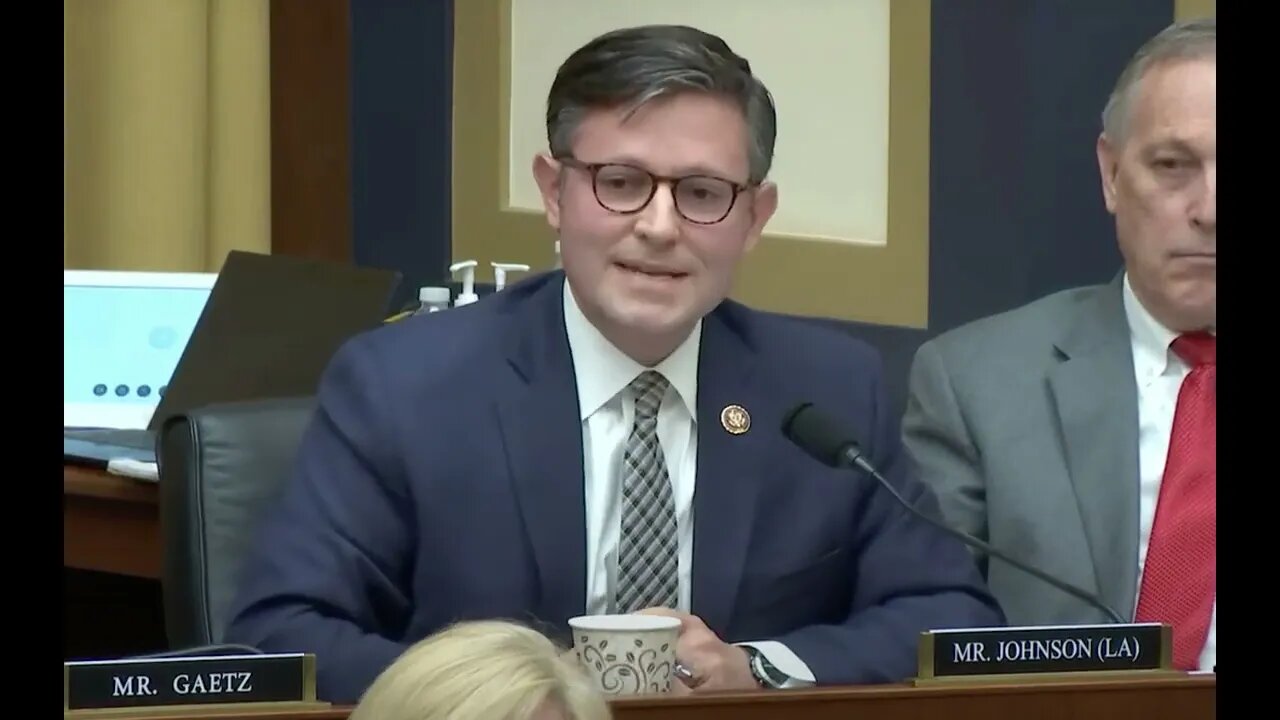 Congressman Johnson's remarks during a House Judiciary Committee Hearing