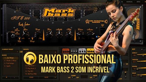 Mark Bass 2 (Baixo com som Profissional)