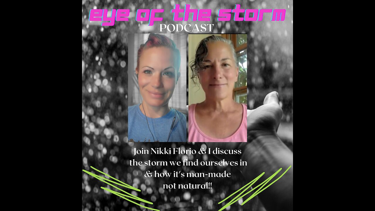 Eye of the STORM Podcast S1 E12 - 08/20/23 with Nikki Florio on Weather Warfare