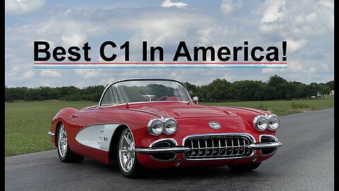 Fantastic 1958 C1 RESTOMOD * #1 best 1st Gen, 1958 Corvette in America