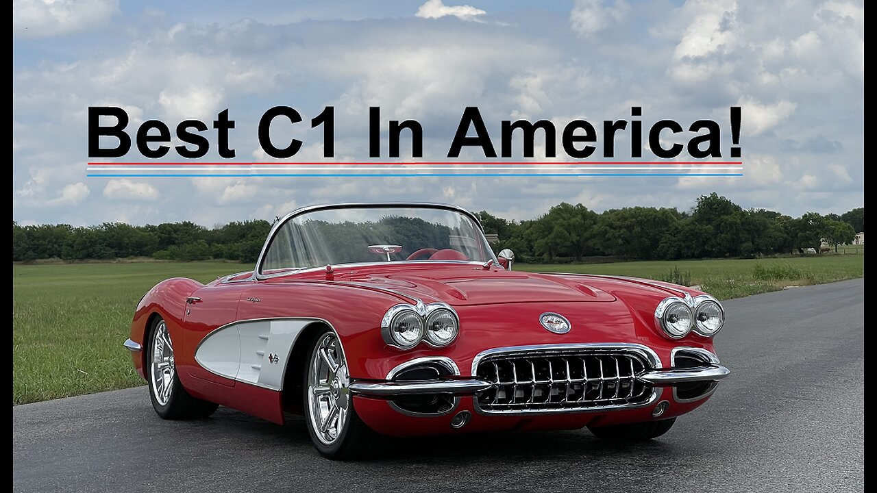 Fantastic 1958 C1 RESTOMOD * #1 best 1st Gen, 1958 Corvette in America