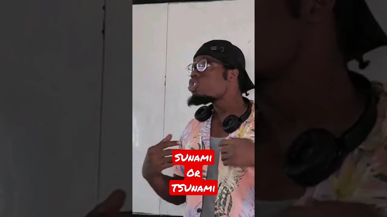 SUnami Or TSUnami