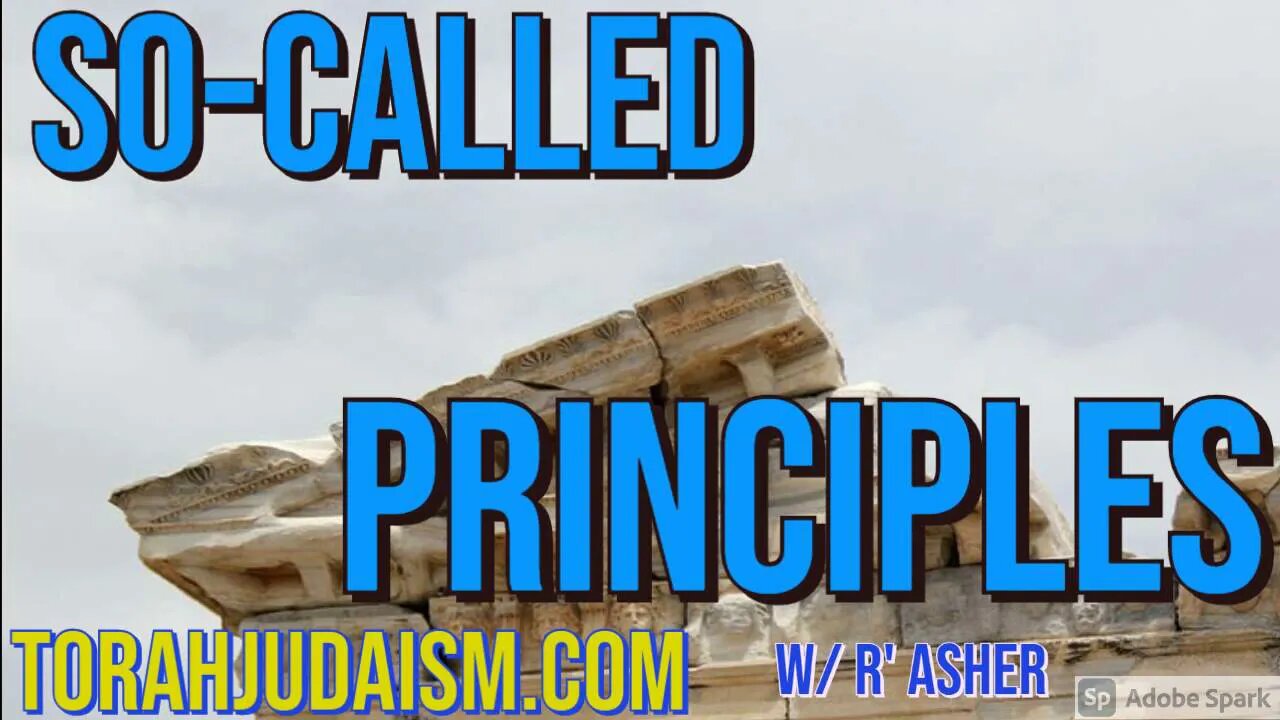 So-Called Principles