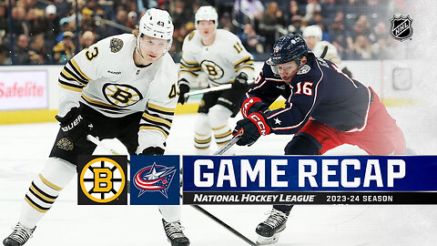 Recap: BOS @ CBJ 1.2.24