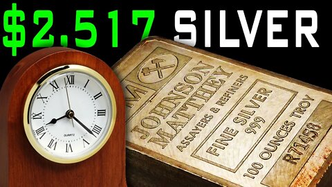 $2,517 SILVER! The Debt Clock Taper