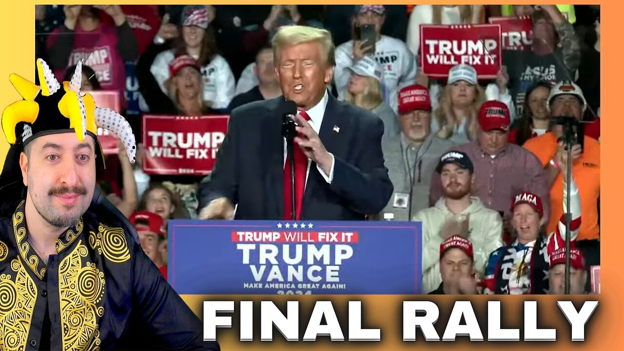 Donald Trump Final Rally Before Election