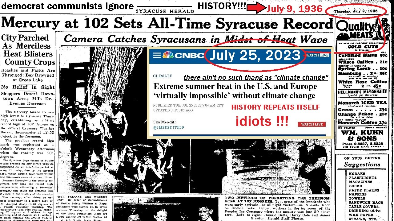 "climate change" repeats itself