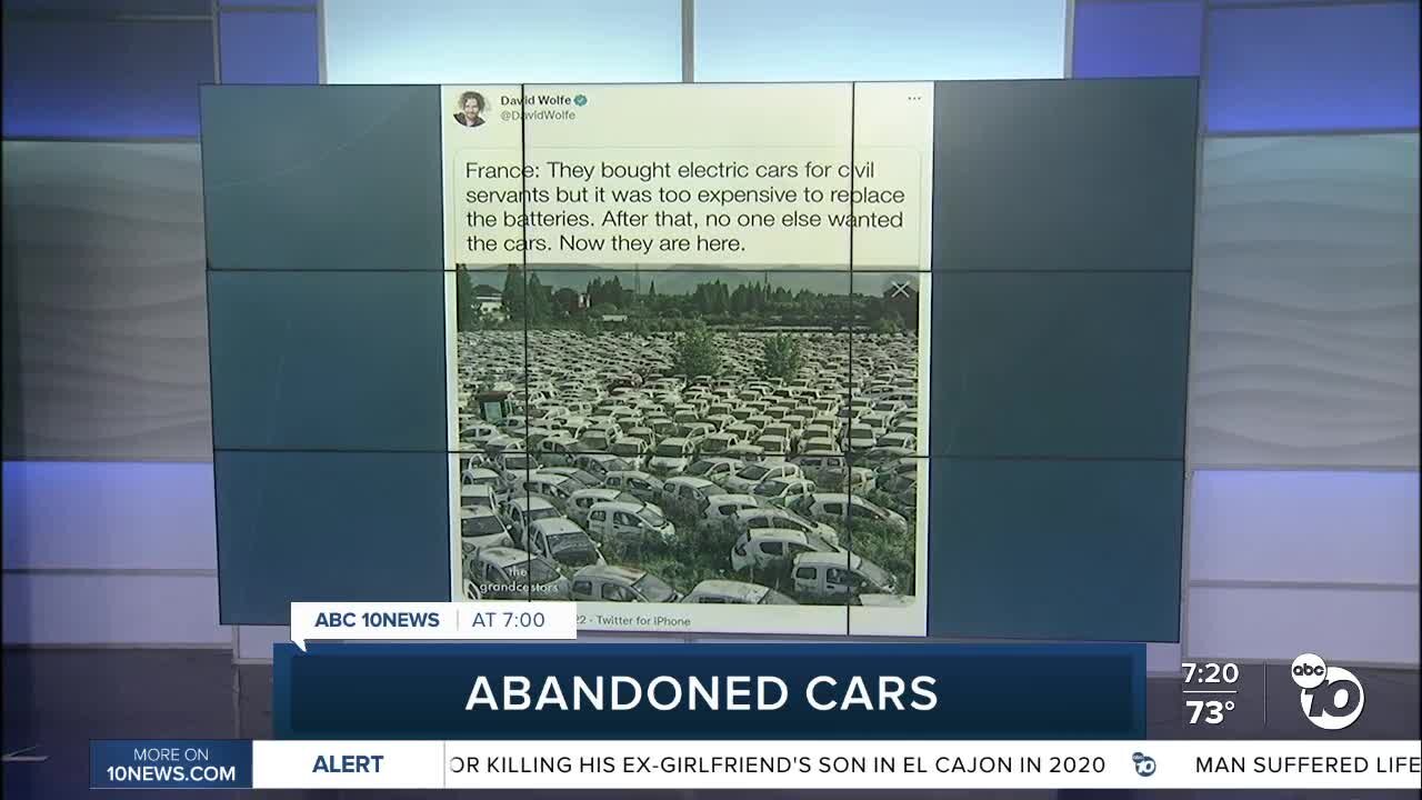 Fact or Fiction: Cars abandoned because of EV battery cost?