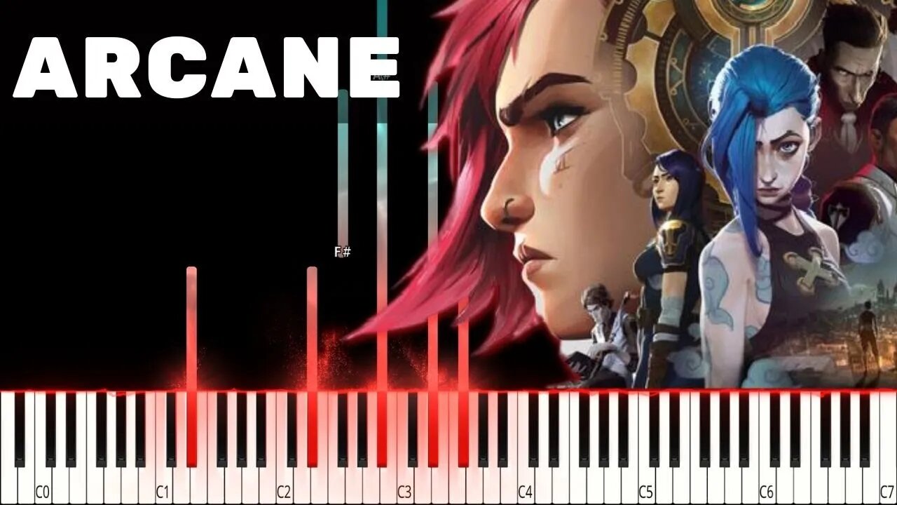 Arcane Netflix - Guns for Hire Song Piano Solo