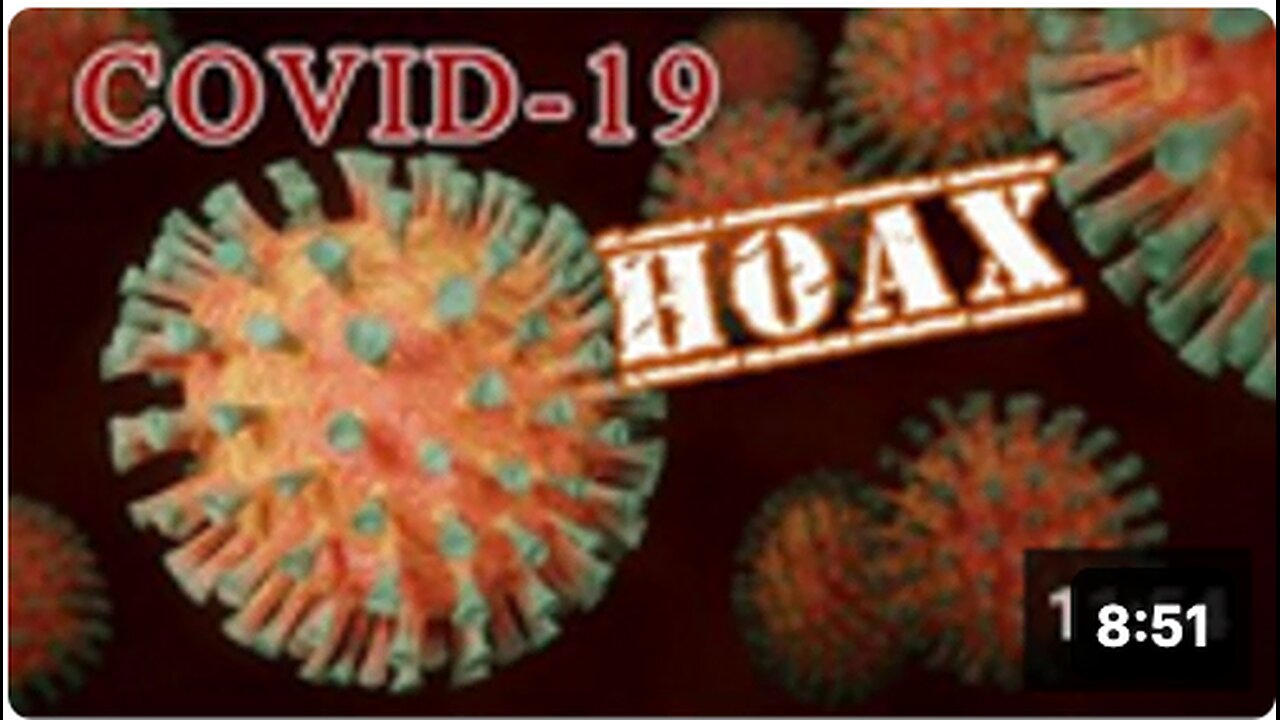 The Pandemic was a total lie. The COVID 19 virus was made in France