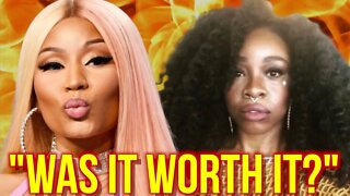 @Nicki Minaj SUES YouTuber "Nosey Heaux"! "Your Son's COCKEYED!"