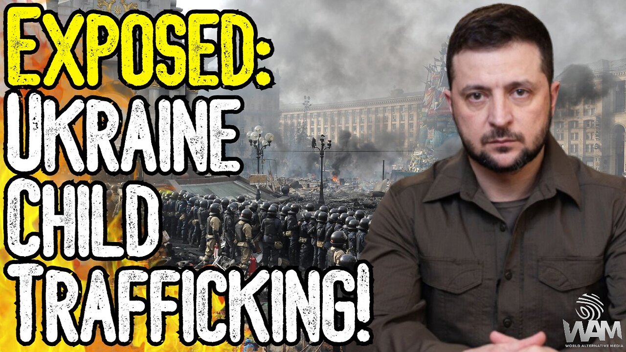 EXPOSED: UKRAINE CHILD TRAFFICKING! - "White Angels" Hunting Down Russian Children & SELLING Them!