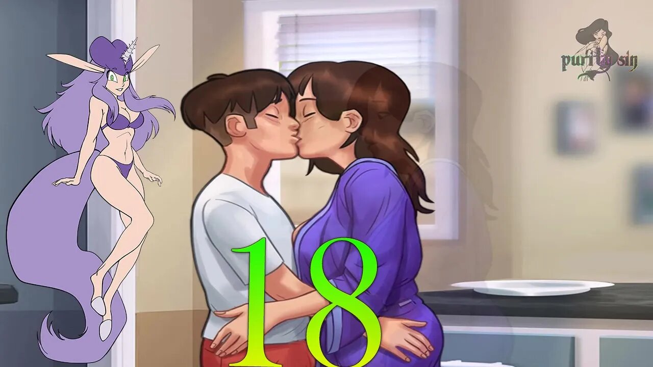 Summertime Saga Part 18 Kissing Practice