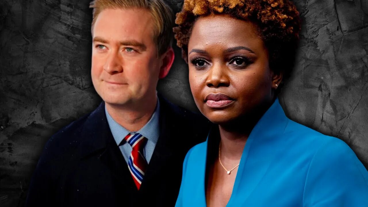 Peter Doocy DRAGS Karine Jean-Pierre for questioning the results of the 2016 election