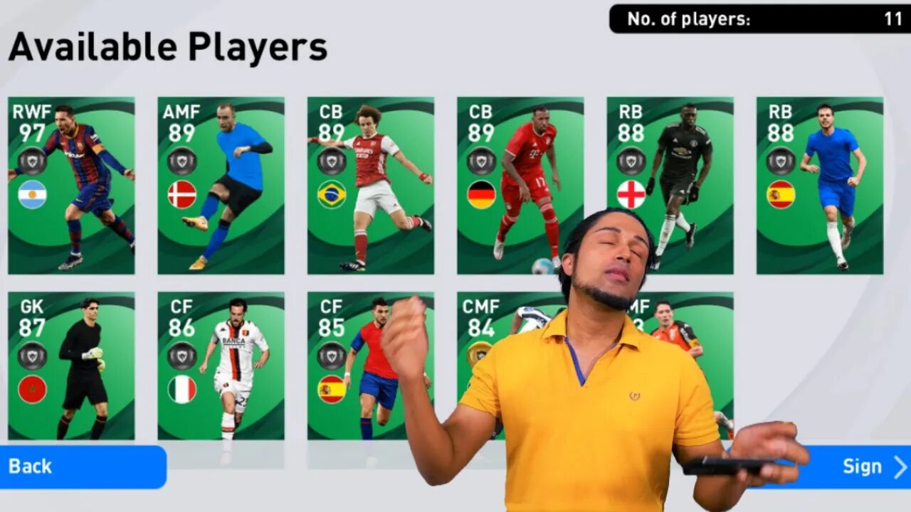 POTW : Worldwide Feb '21 PACK OPENING | PES 2021 MOBILE