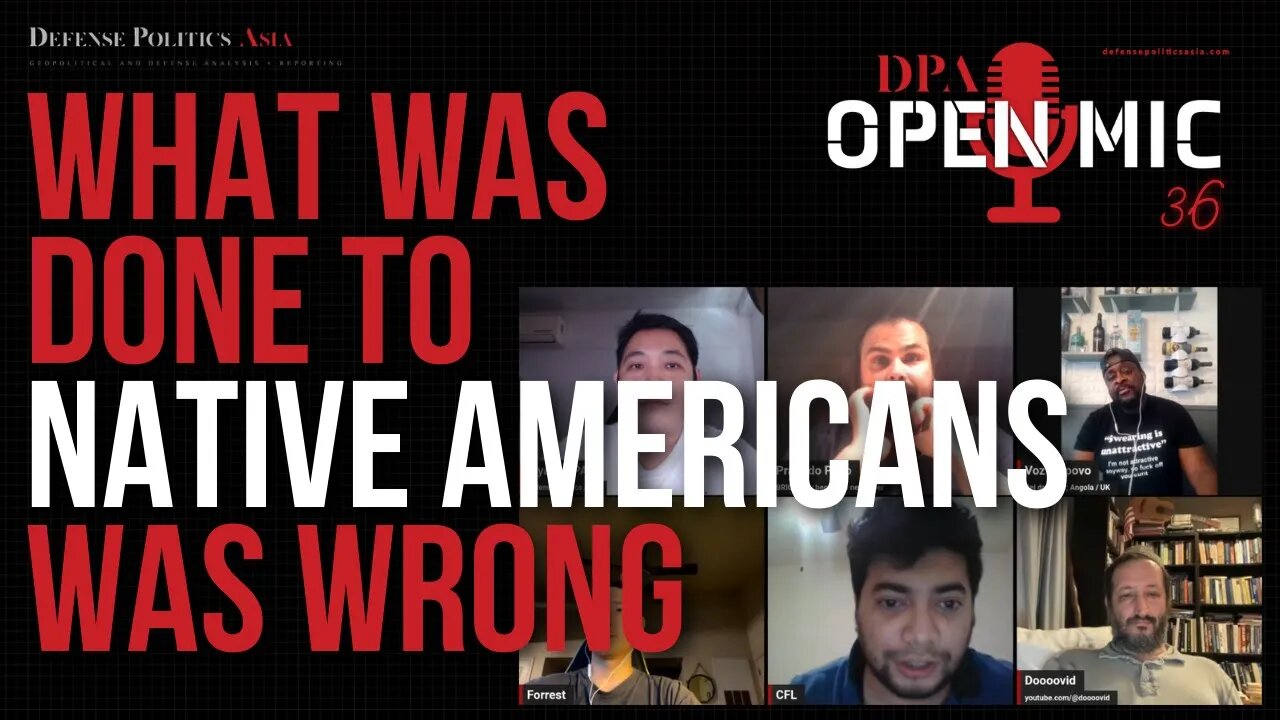 "What was done to Native Americans was wrong"? | OM36