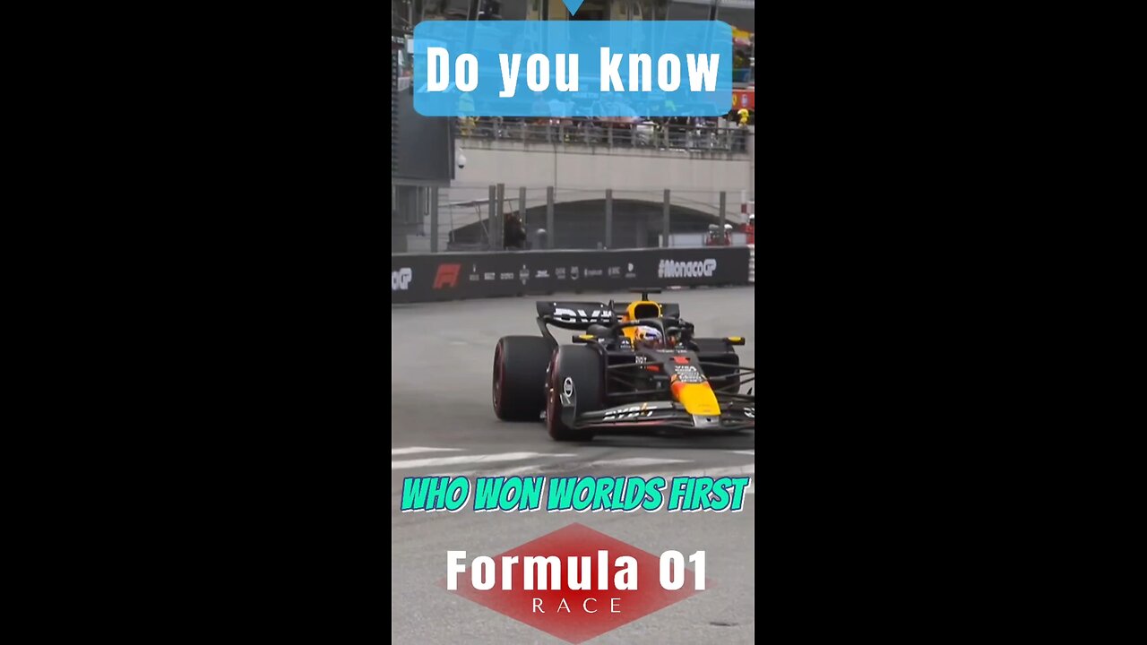 Do you know who won worlds first FORMULA 1 race.