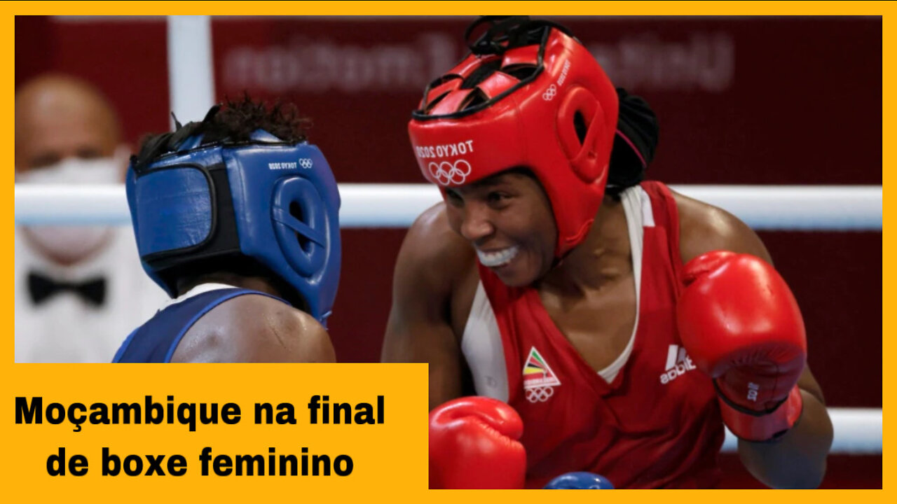 Moçambique na final de boxe feminino 2022